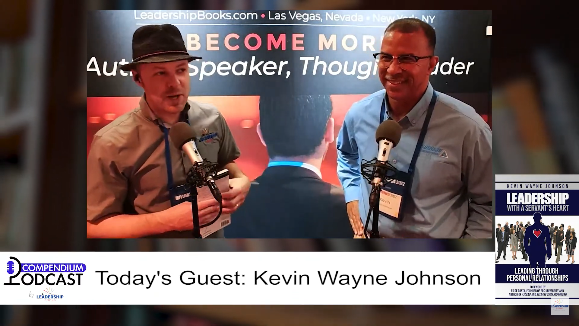 Compendium Podcast with Kevin Wayne Johnson LIVE at NSA 2022
