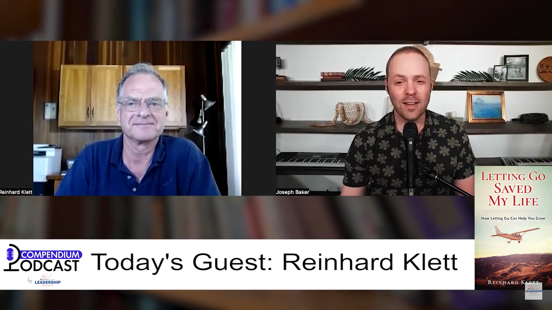 Compendium Podcast - Reinhard Klett Author of Letting Go Saved My Life