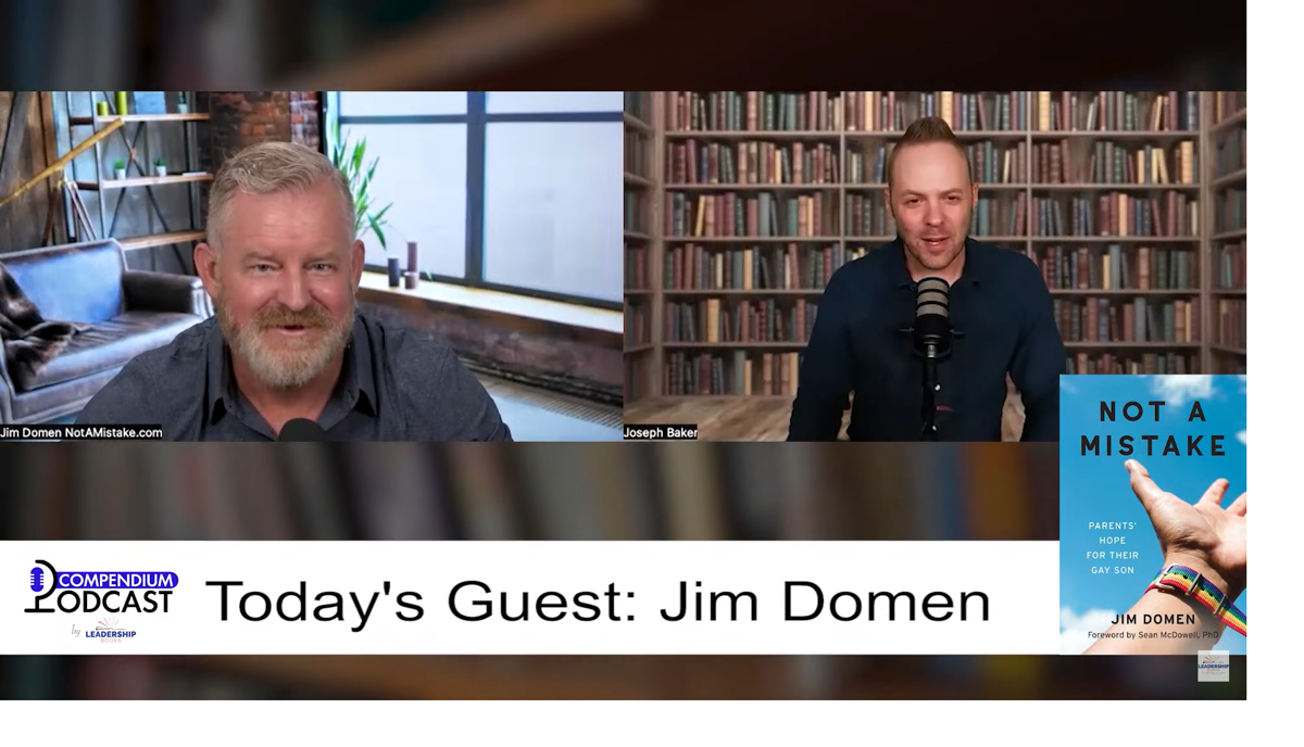 Compendium Podcast - Jim Domen author of Not A Mistake
