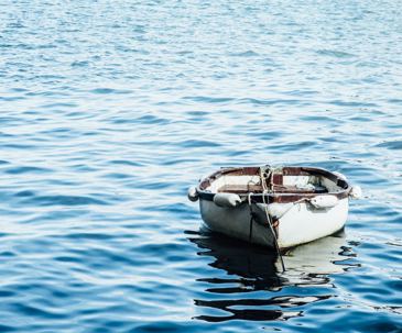 Asleep On A Boat